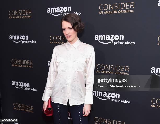 Actress and creator Phoebe Waller-Bridge attends the FLEABAG Emmy For Your Consideration Event held at The Metrograph theater on May 8, 2017 in New...