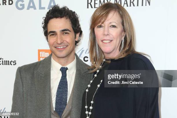 Zac Posen and Jane Rosenthal attends the 44th Chaplin Award Gala at David Koch Theatre Lincoln Center on May 8, 2017 in New York City.