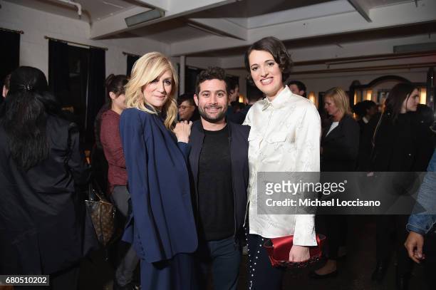 Actress Judith Light, Head of Comedy, Drama and VR at Amazon Studios Joe Lewis and actor and creator Phoebe Waller-Bridge attend the FLEABAG Emmy For...