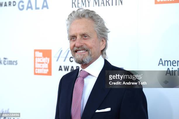 Actor Michael Douglas attends the 44th Chaplin Award Gala at David H. Koch Theater at Lincoln Center on May 8, 2017 in New York City.