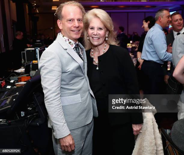 Bruce Cohen and Daryl Roth at Family Equality Council's "Night at the Pier" at Pier 60 on May 8, 2017 in New York City.