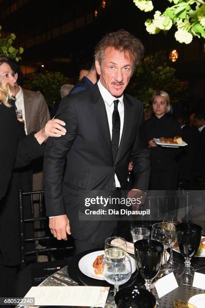 Actor Sean Penn attends the 44th Chaplin Award Gala at David H. Koch Theater at Lincoln Center on May 8, 2017 in New York City.
