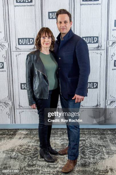 Filmmaker Bette Gordon and actor Josh Charles discuss "The Drowning" with the Build Series at Build Studio on May 8, 2017 in New York City.