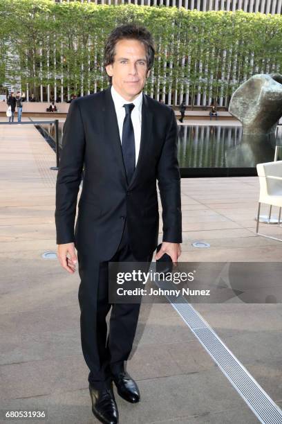 Actor Ben Stiller during the 44th Chaplin Award Gala - Dinner at David H. Koch Theater at Lincoln Center on May 8, 2017 in New York City.