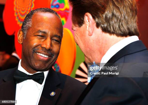 Dr. Benjamin S. Carson, Sr., M.D., Secretary of the U.S. Department of Housing and Urban Development, attends the 2017 Kennedy Center Spring Gala...