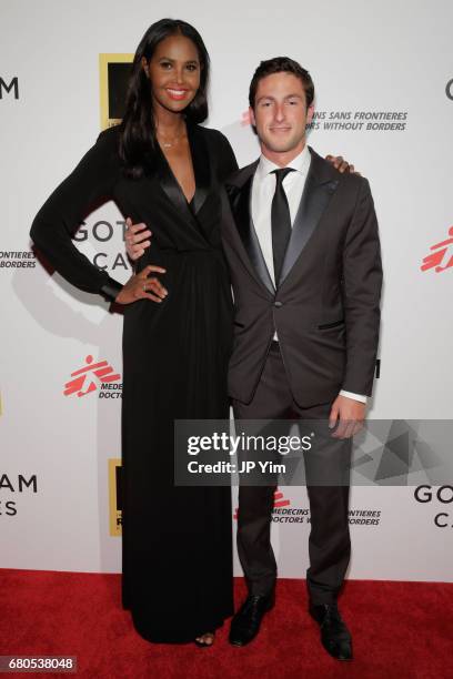 Model Ubah Hassan and guest attend Gotham Cares Gala Fundraiser For The Syrian Refugee Crisis In Support of Medecin Sans Frontieres and The...