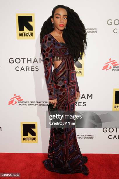 Cipriana Quann attends Gotham Cares Gala Fundraiser For The Syrian Refugee Crisis In Support of Medecin Sans Frontieres and The International Rescue...