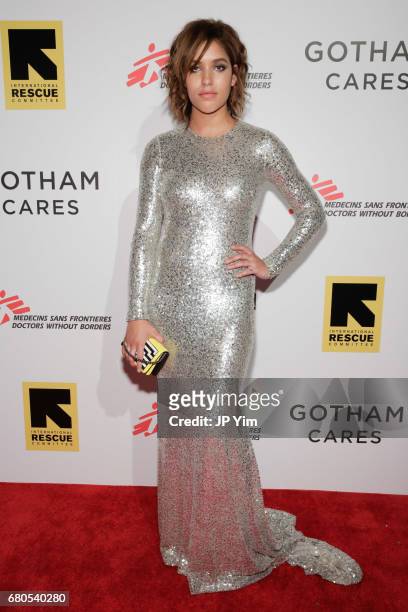 Christina Caradona attends Gotham Cares Gala Fundraiser For The Syrian Refugee Crisis In Support of Medecin Sans Frontieres and The International...