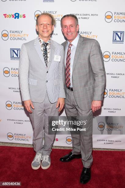 Bruce Cohen and Stan Sloan attend the 2017 Family Equality Council's Night at The Pier at Pier Sixty at Chelsea Piers on May 8, 2017 in New York City.