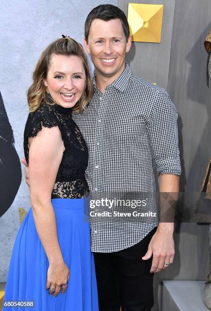 Beverley Mitchell, Michael Cameron arrives at the Premiere Of Warner Bros. Pictures' "King Arthur: Legend Of The Sword" at TCL Chinese Theatre on May...