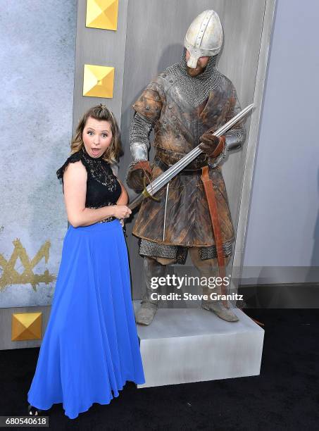Beverley Mitchell arrives at the Premiere Of Warner Bros. Pictures' "King Arthur: Legend Of The Sword" at TCL Chinese Theatre on May 8, 2017 in...