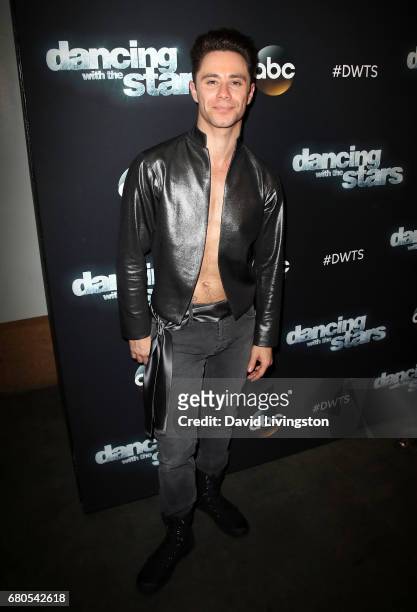 Dancer Sasha Farber attends "Dancing with the Stars" Season 24 at CBS Televison City on May 8, 2017 in Los Angeles, California.