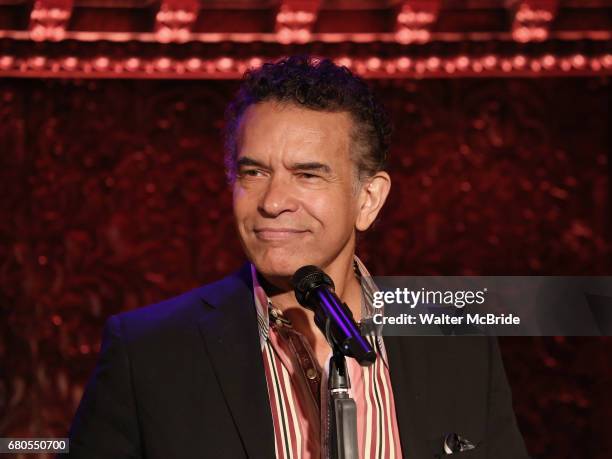 Brian Stokes Mitchell previews his Debut show at Feinsteins/54 Below on May 8, 2017 in New York City.