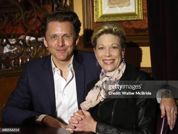 Jason Danieley and Marin Mazzie preview their show 'Broadway & Beyond' at Feinsteins/54 Below on May 8, 2017 in New York City.