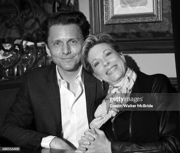 Jason Danieley and Marin Mazzie preview their show 'Broadway & Beyond' at Feinsteins/54 Below on May 8, 2017 in New York City.