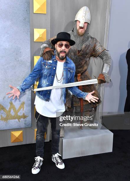 McLean arrives at the Premiere Of Warner Bros. Pictures' "King Arthur: Legend Of The Sword" at TCL Chinese Theatre on May 8, 2017 in Hollywood,...