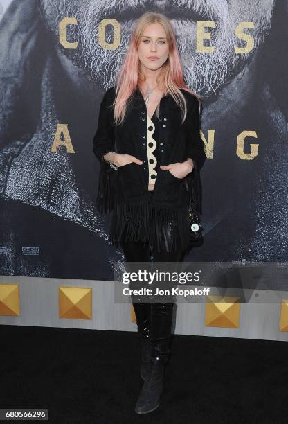 Lady Mary Charteris arrives at the Los Angeles Premiere "King Arthur: Legend Of The Sword" at TCL Chinese Theatre on May 8, 2017 in Hollywood,...