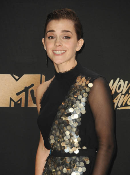 Actress Emma Watson poses in the press room at the 2017 MTV Movie and TV Awards at The Shrine Auditorium on May 7, 2017 in Los Angeles, California.