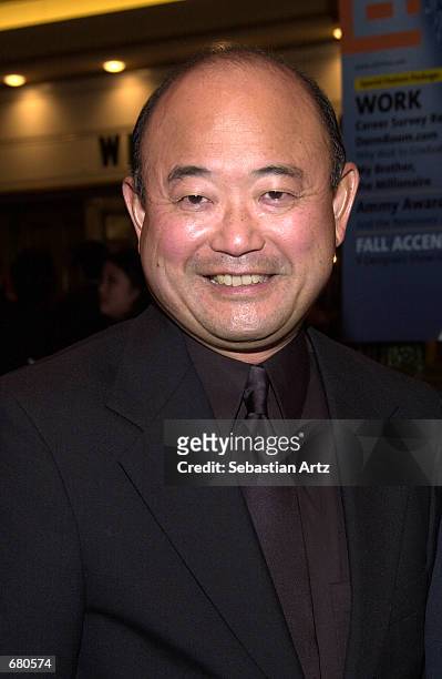 Actor Clyde Kusatsu arrives at the Second Annual AMMY Awards For Asian American Entertainment November 10, 2001 in Los Angeles, CA.