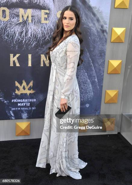 Gianna Simone arrives at the premiere of Warner Bros. Pictures' "King Arthur: Legend Of The Sword" at TCL Chinese Theatre on May 8, 2017 in...