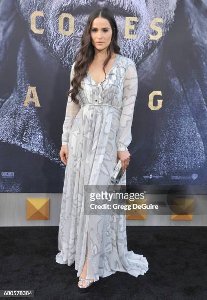 Gianna Simone arrives at the premiere of Warner Bros. Pictures' "King Arthur: Legend Of The Sword" at TCL Chinese Theatre on May 8, 2017 in...