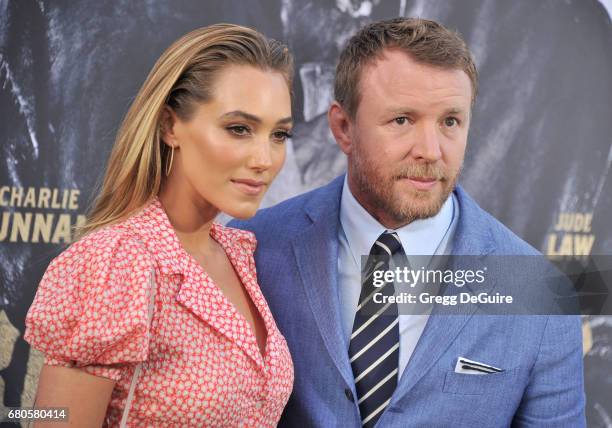 Guy Ritchie and Jacqui Ainsley arrive at the premiere of Warner Bros. Pictures' "King Arthur: Legend Of The Sword" at TCL Chinese Theatre on May 8,...