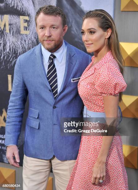 Guy Ritchie and Jacqui Ainsley arrive at the premiere of Warner Bros. Pictures' "King Arthur: Legend Of The Sword" at TCL Chinese Theatre on May 8,...