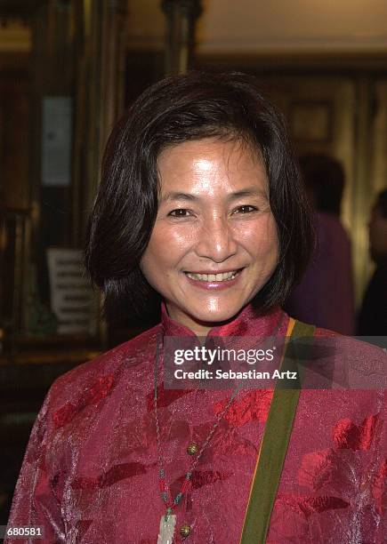 Actress Pei-Pei Cheng arrives at the Second Annual AMMY Awards For Asian American Entertainment November 10, 2001 in Los Angeles, CA.