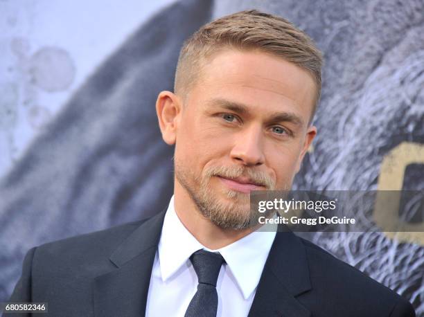 Charlie Hunnam arrives at the premiere of Warner Bros. Pictures' "King Arthur: Legend Of The Sword" at TCL Chinese Theatre on May 8, 2017 in...