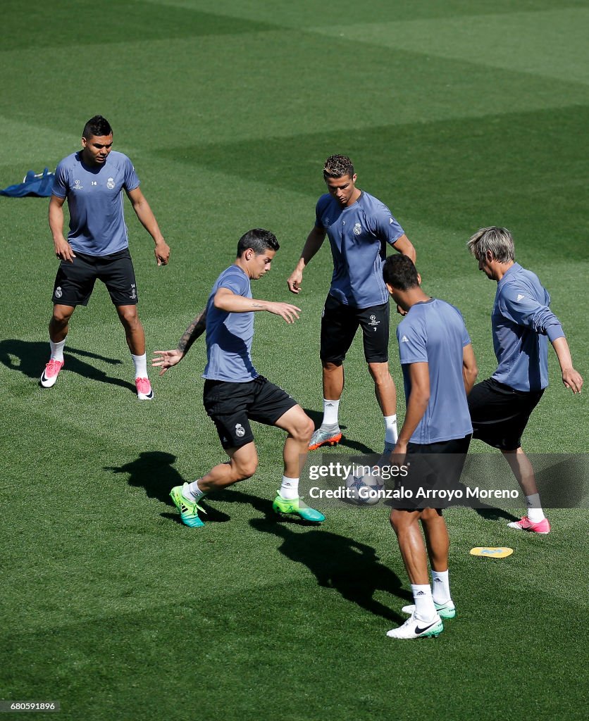 Real Madrid Training and Press Conference