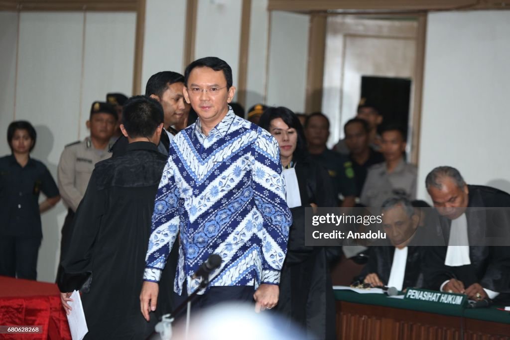 Jakarta's current governor Basuki Tjahaja Purnama's blasphemy trial