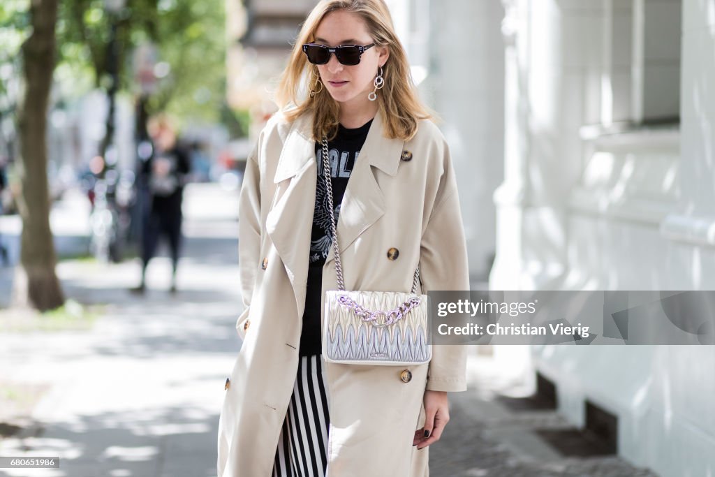 Street Style In Berlin - May 2017