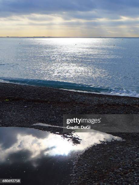 reflections / reflets - flaque stock pictures, royalty-free photos & images