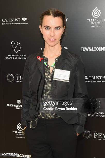 Naomi Wilding of the Elizabeth Taylor AIDS Foundation attends the 4th Annual Town & Country Philanthropy Summit at Hearst Tower on May 9, 2017 in New...