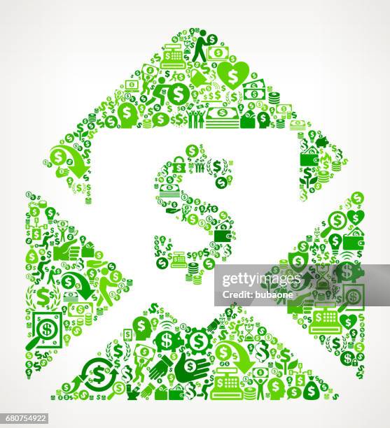 ilustraciones, imágenes clip art, dibujos animados e iconos de stock de fondo de icono de vector verde dinero carta dinero y finanzas - business person handing over a letter