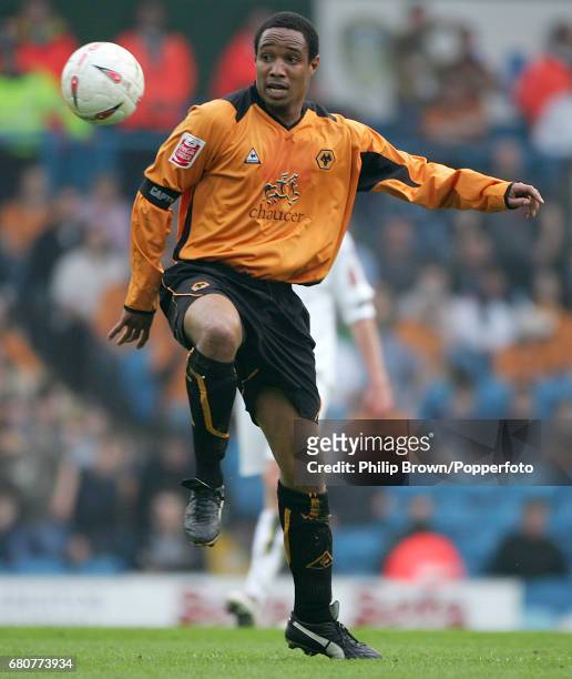 Paul Ince of Wolverhampton in action during the Coca Cola League Championship match between Leeds United and Wolverhampton Wanderers at Elland Road...
