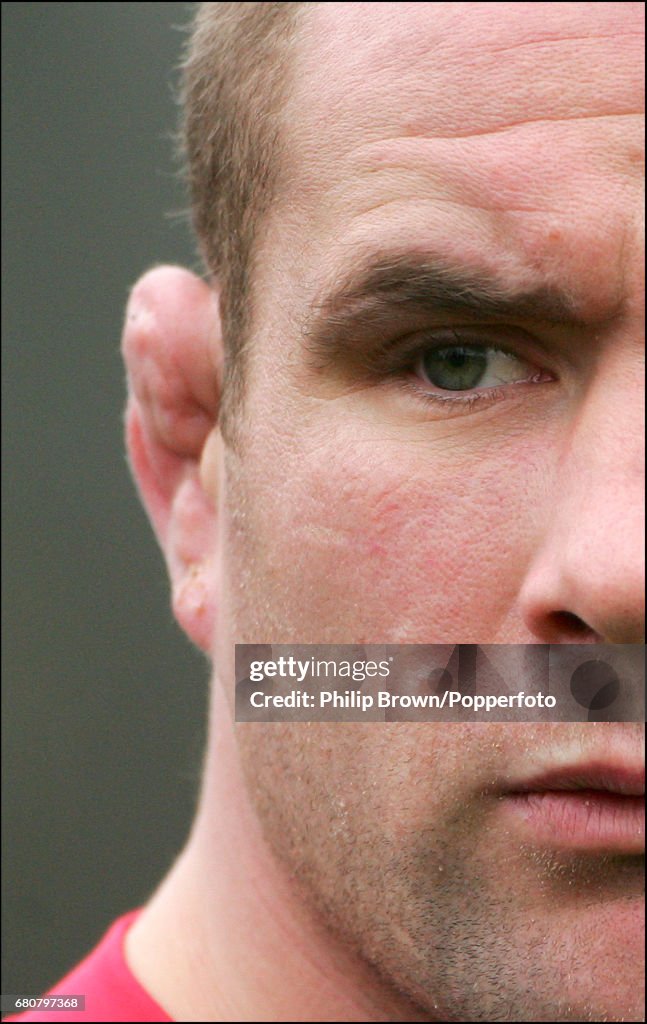 Phil Vickery - England Training Session