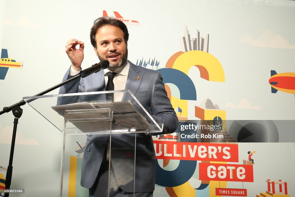 Gulliver's Gate, Times Square's Newest Attraction, Celebrates its Grand Opening