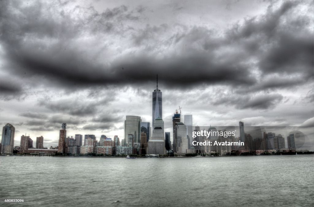 Skyline of Manhattan - New York City - USA