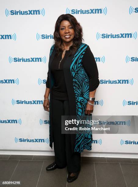 Gloria Gaynor visits at SiriusXM Studios on May 9, 2017 in New York City.