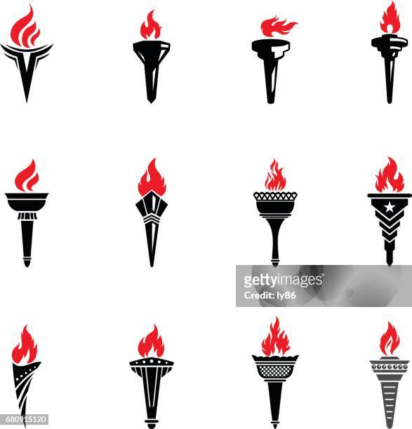 torch - fackel stock-grafiken, -clipart, -cartoons und -symbole