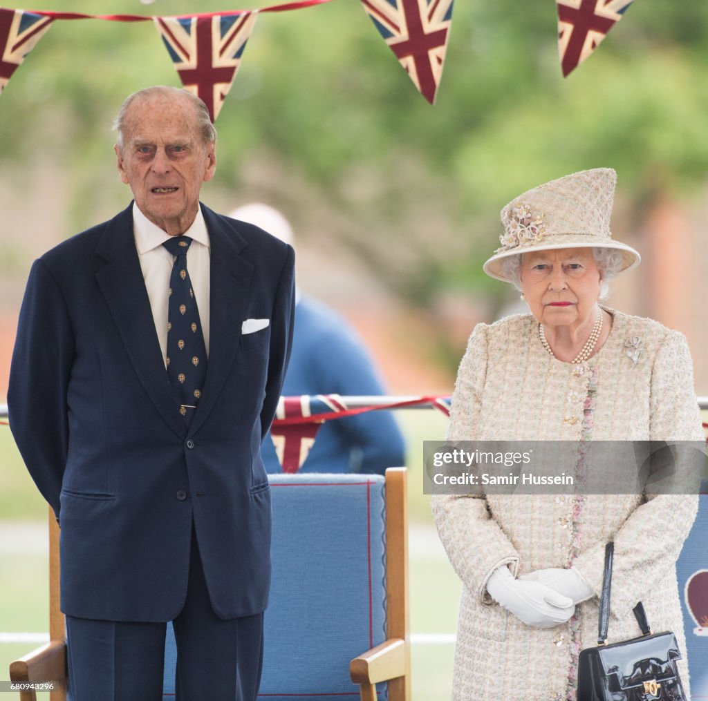 The Queen & Duke Of Edinburgh Visit Pangbourne College To Celebrate It's Centenary