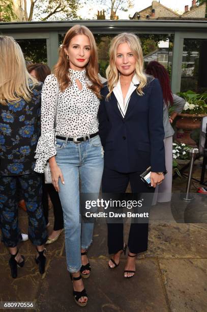 Millie Mackintosh and Marissa Montgomery attend The Ivy Chelsea Garden's 2nd anniversary party on May 9, 2017 in London, England.