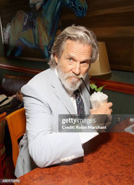 Jeff Bridges, Star Of The Upcoming "Kingsman: The Golden Circle" attends The Kentucky Derby at Churchill Downs on May 6, 2017 in Louisville, Kentucky.