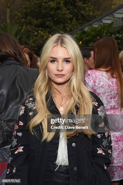 Lottie Moss attends The Ivy Chelsea Garden's 2nd anniversary party on May 9, 2017 in London, England.