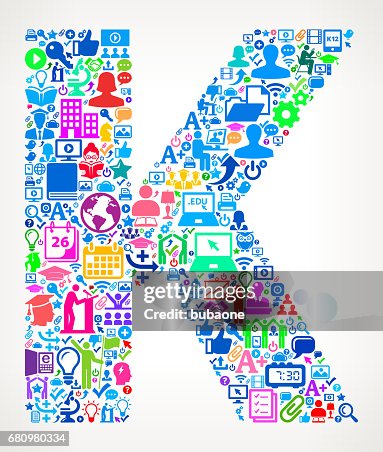 字母 K E 學習大學教育圖示背景圖樣 字母 K E 學習大學教育圖示背景圖樣