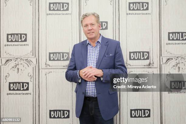 Television host, Chris Hansen visits Build to discuss "Crime Watch Daily" at Build Studio on May 9, 2017 in New York City.