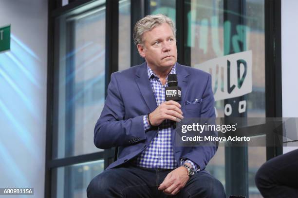 Television host, Chris Hansen visits Build to discuss "Crime Watch Daily" at Build Studio on May 9, 2017 in New York City.