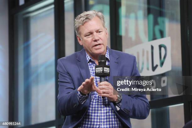 Television host, Chris Hansen visits Build to discuss "Crime Watch Daily" at Build Studio on May 9, 2017 in New York City.