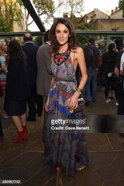 Rosanna Falconer attends The Ivy Chelsea Garden's 2nd anniversary party on May 9, 2017 in London, England.